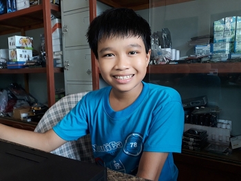 talented 12 year old tech savvy in vietnam