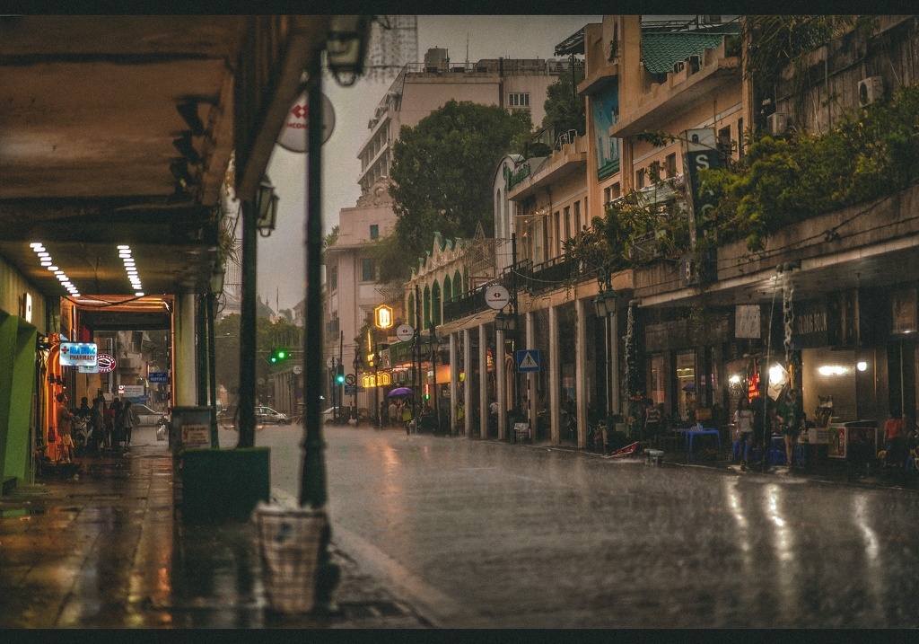 a different hanoi in summer rains