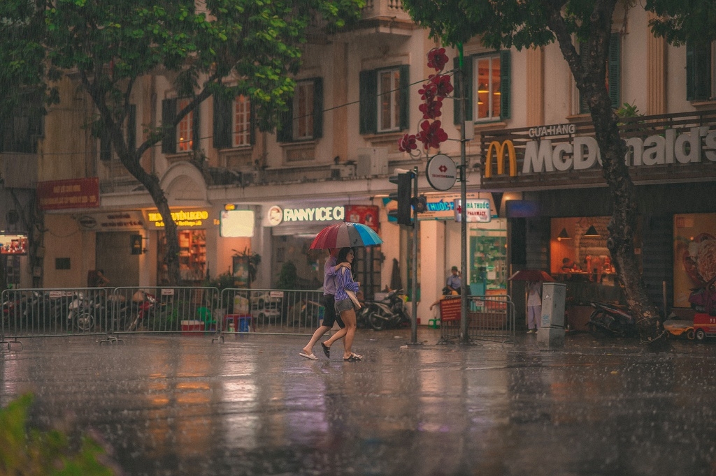 a different hanoi in summer rains