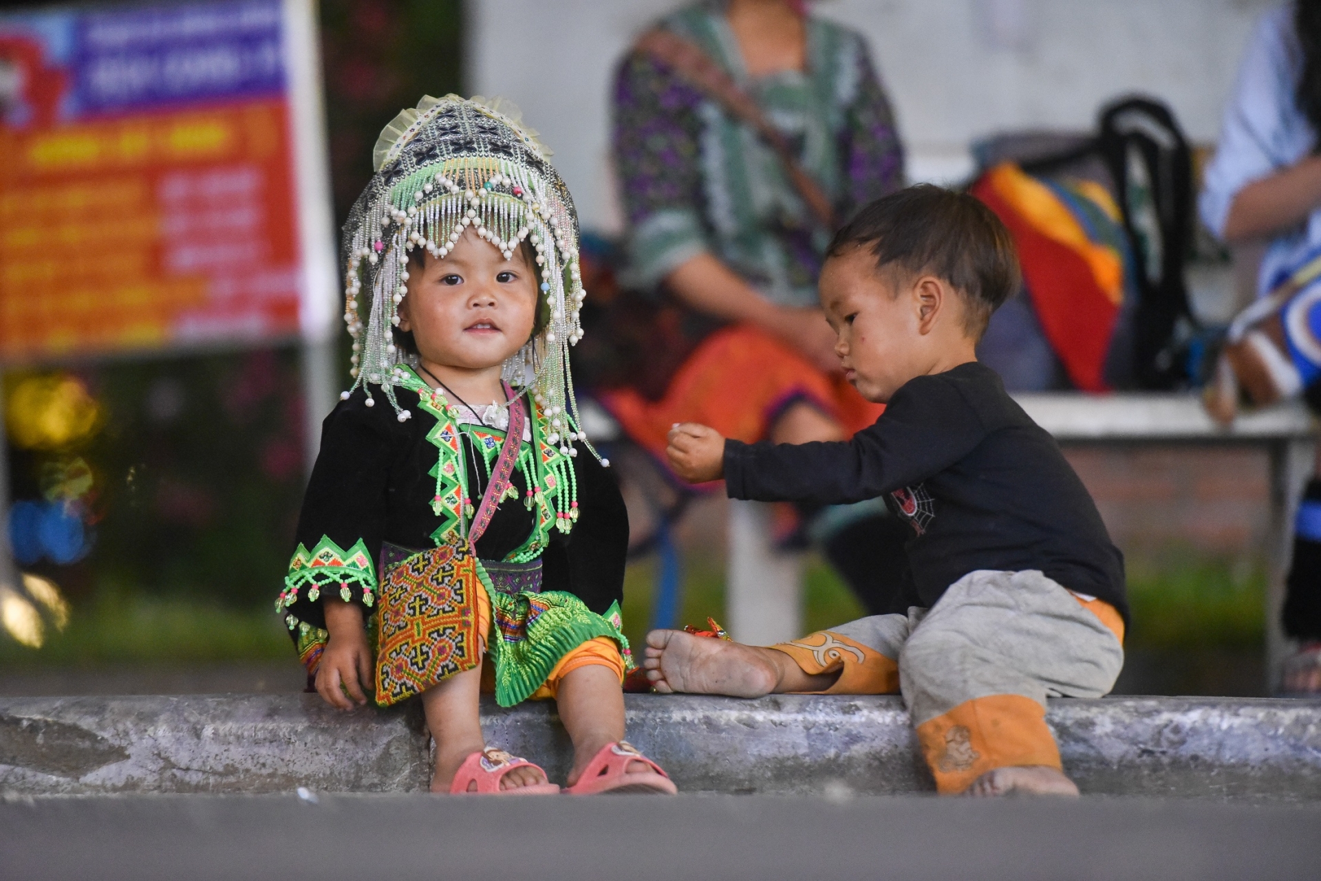 Innocent beauty of minority ethnic children in Northern Vietnam Innocent beauty of minority ethnic children in Northern Vietnam