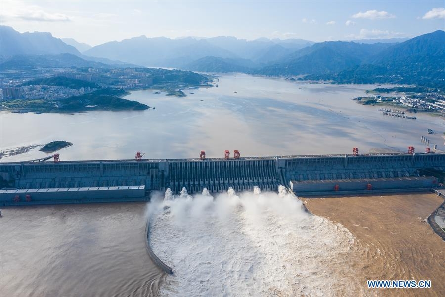 China massive flood update: Floodwater discharged from Three Gorges Dam (Images)