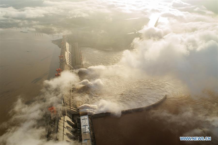 China massive flood update: Floodwater discharged from Three Gorges Dam (Images)