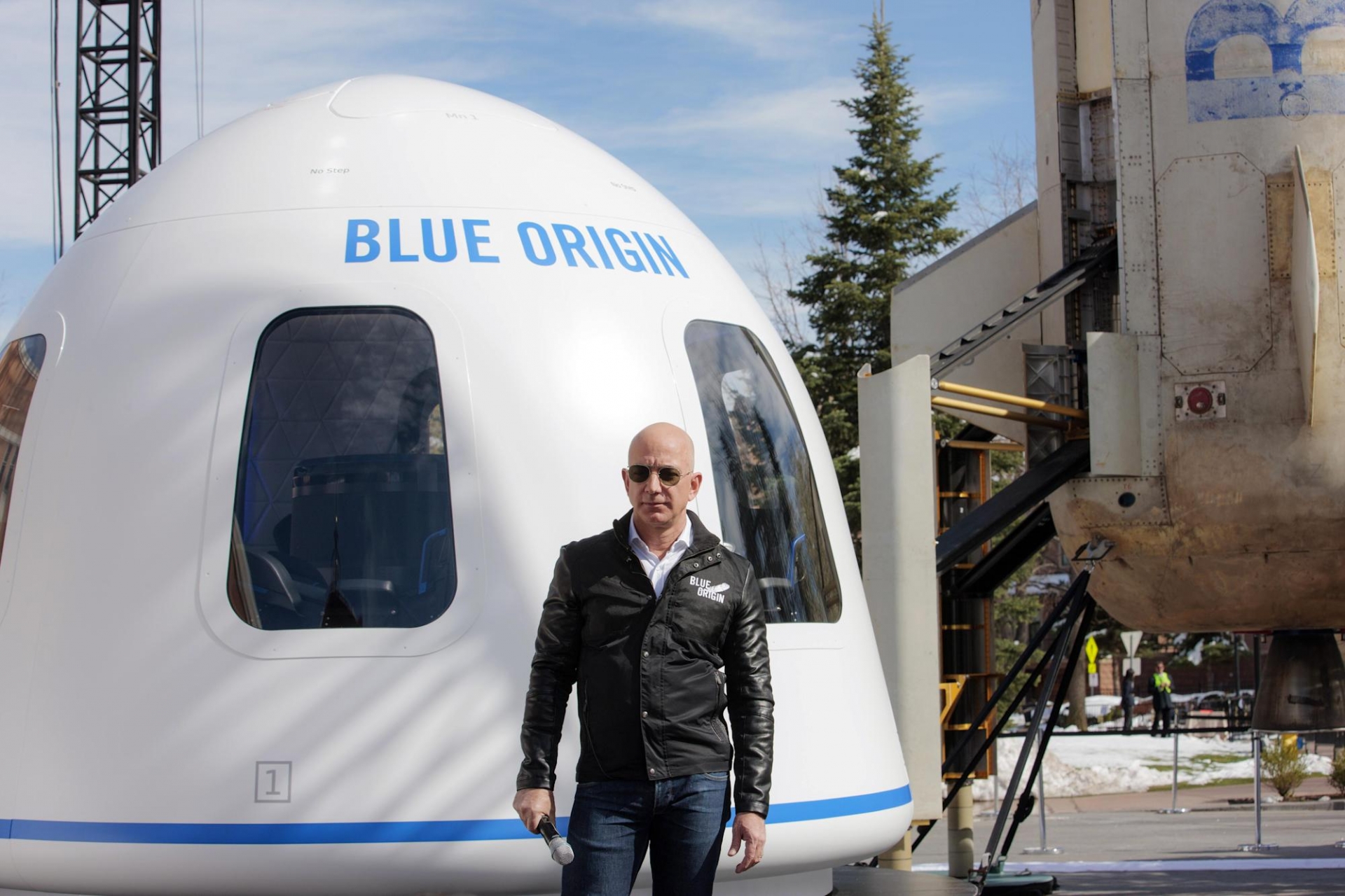 Jeff Bezos' to make historic flight into space