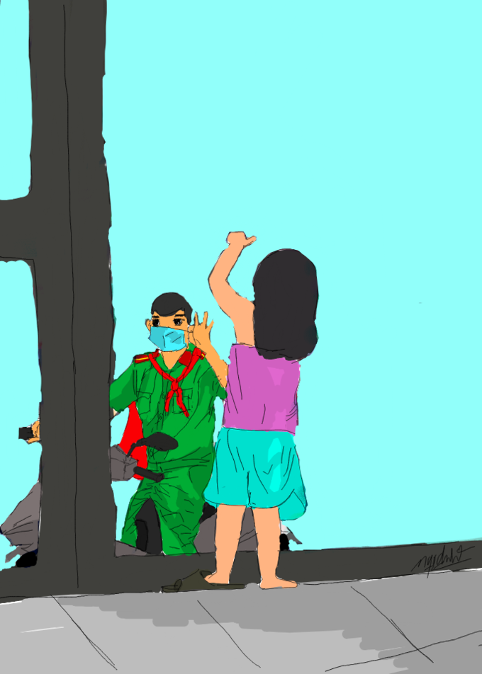  Inspiring drawings to energize COVID-19 first responders on