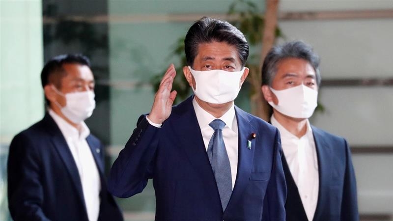 Abe suffered poor health condition recently 