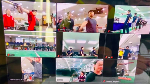 A total of 20 marksmen from thailand, singapore, australia, and vietnam compete in the event held an online format.