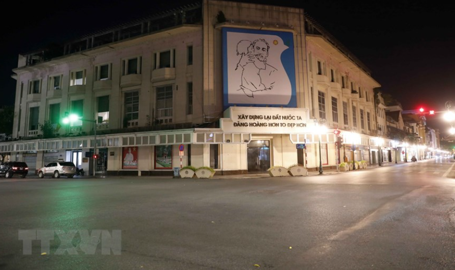 Week 3 of Hanoi Lockdown: Capital Left Deserted Amid Social Distancing