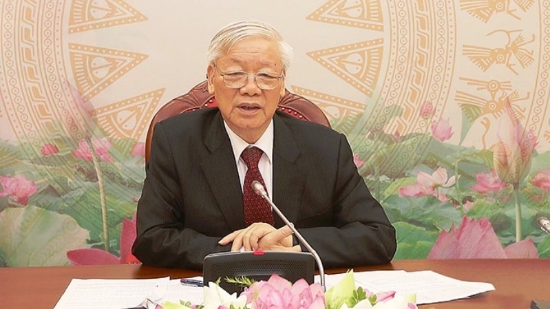 undefined Party General Secretary and President Nguyen Phu Trong