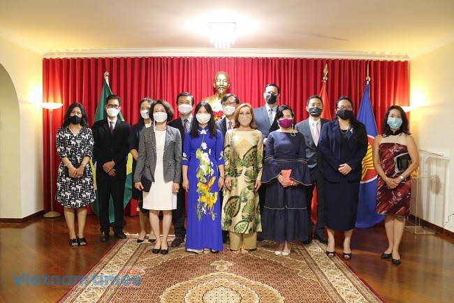 Vietnamese Embassy in Brazil Solemnly Celebrates the 76th National Day