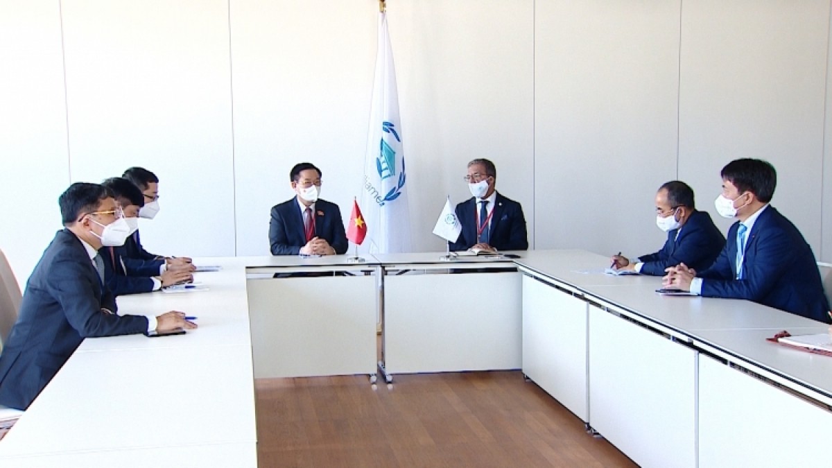 Vietnamese NA Chairman Meets with IPU President