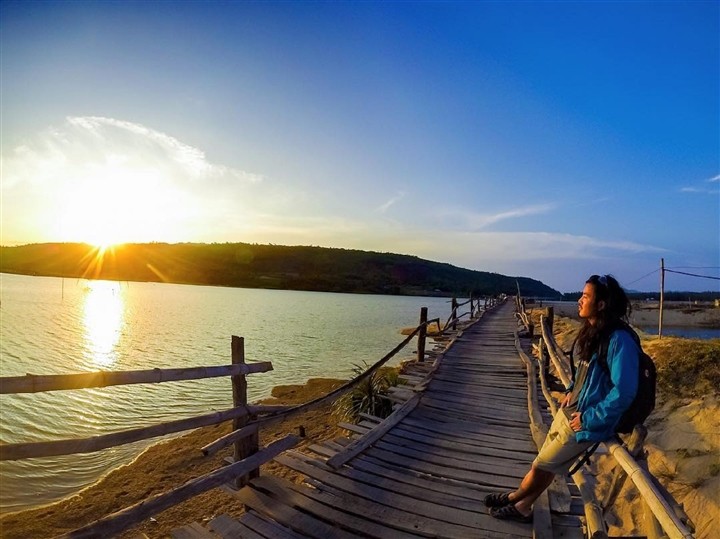Ong Cop Bridge, Longest Wooden Bridge in Vietnam