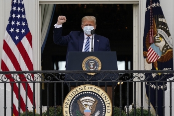 world breaking news today october 11 trump first appears in public since hospitalization for covid 19