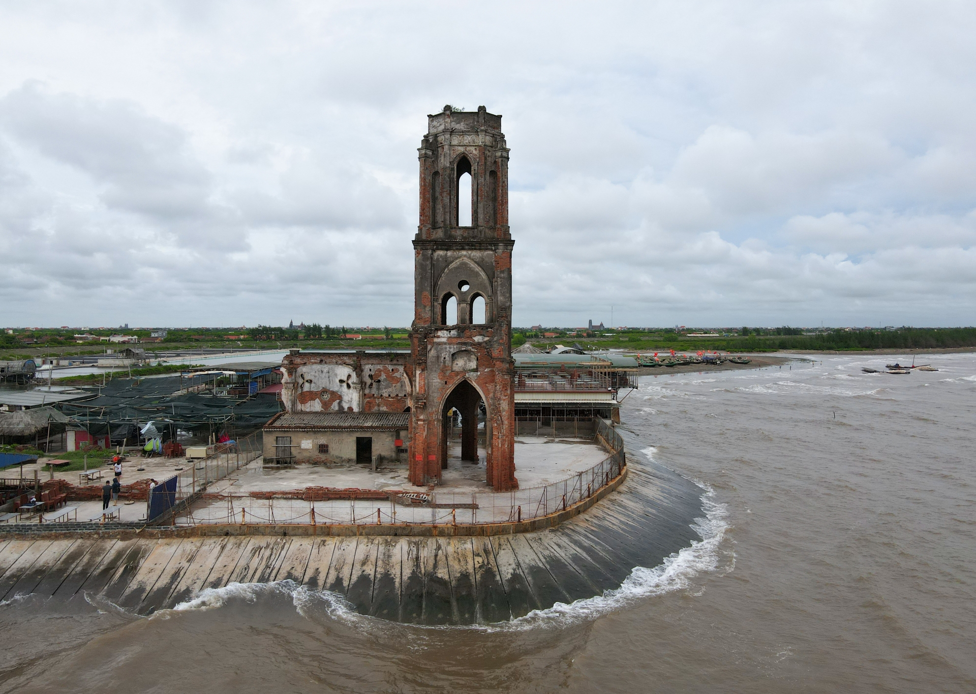 Unspoiled beauty in coastal 'Fallen church', northen Vietnam