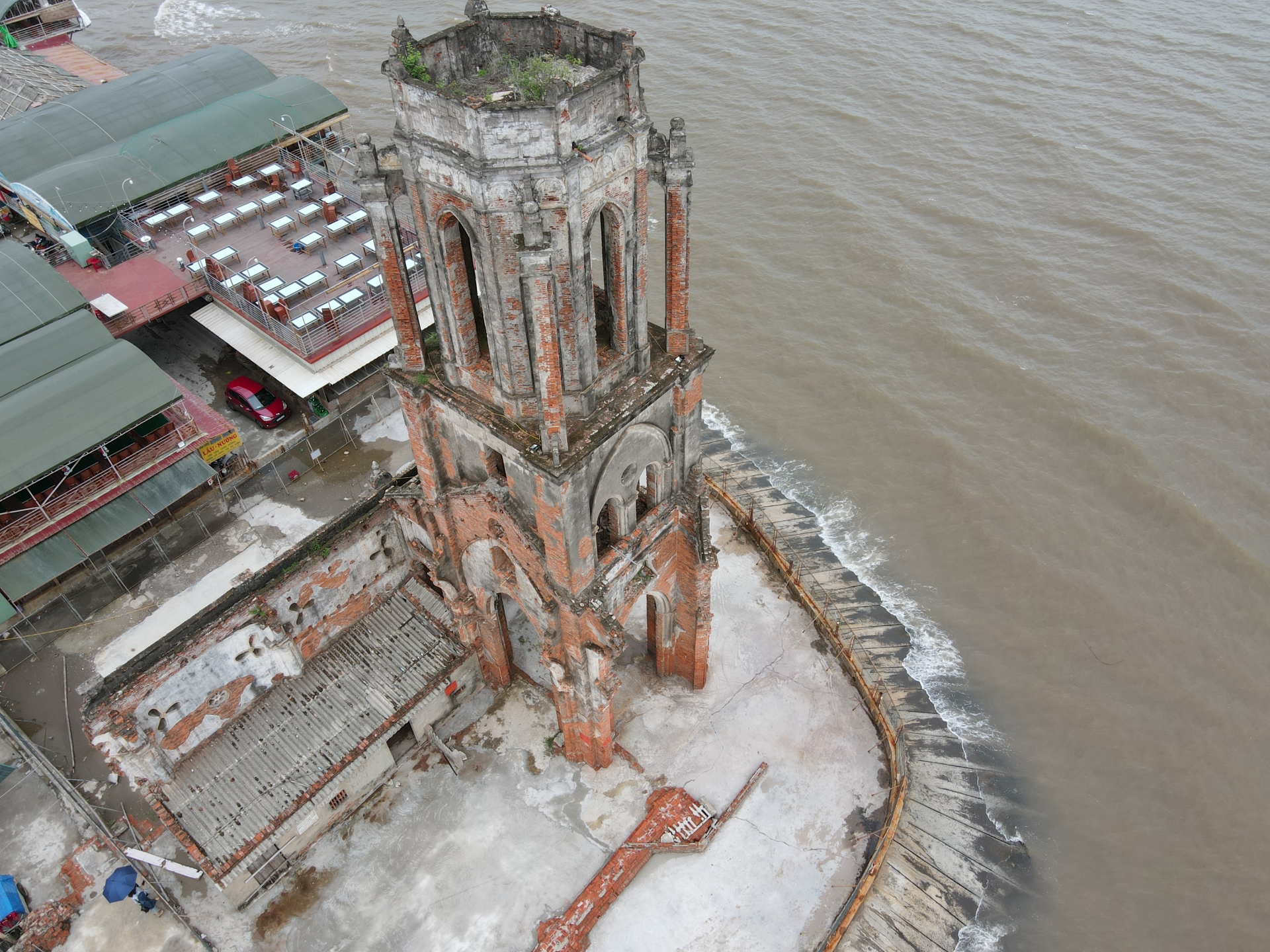 Unspoiled beauty in coastal 'Fallen church', northen Vietnam