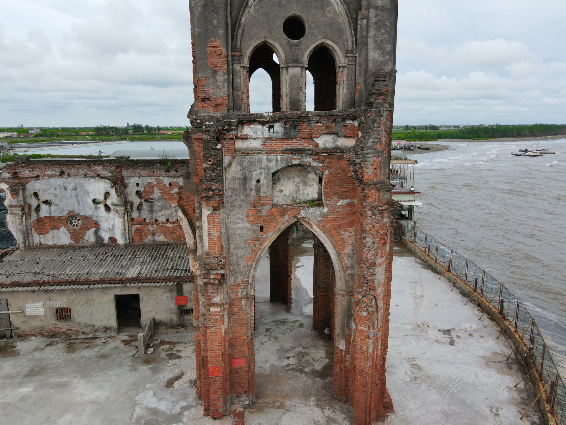 Unspoiled beauty in coastal 'Fallen church', northen Vietnam