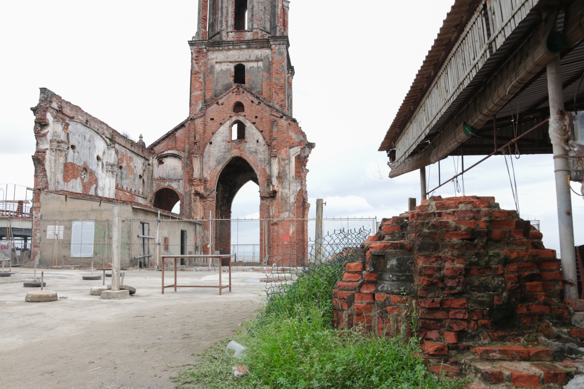 Unspoiled beauty in coastal 'Fallen church', northen Vietnam