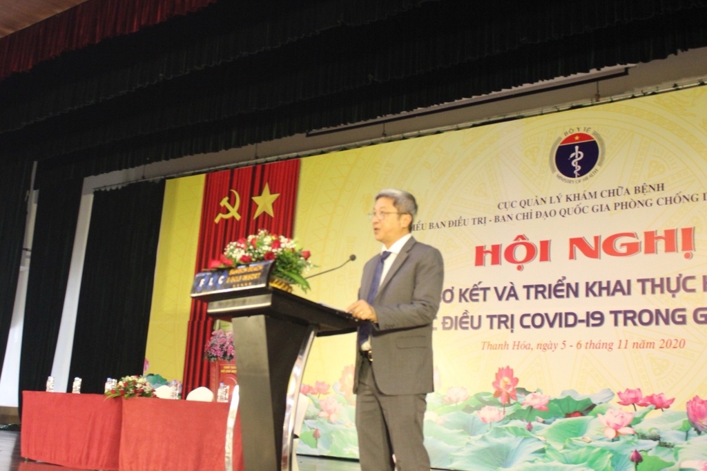 Deputy Minister of Health Nguyen Truong Son said on Friday (Photo: Zing News) 