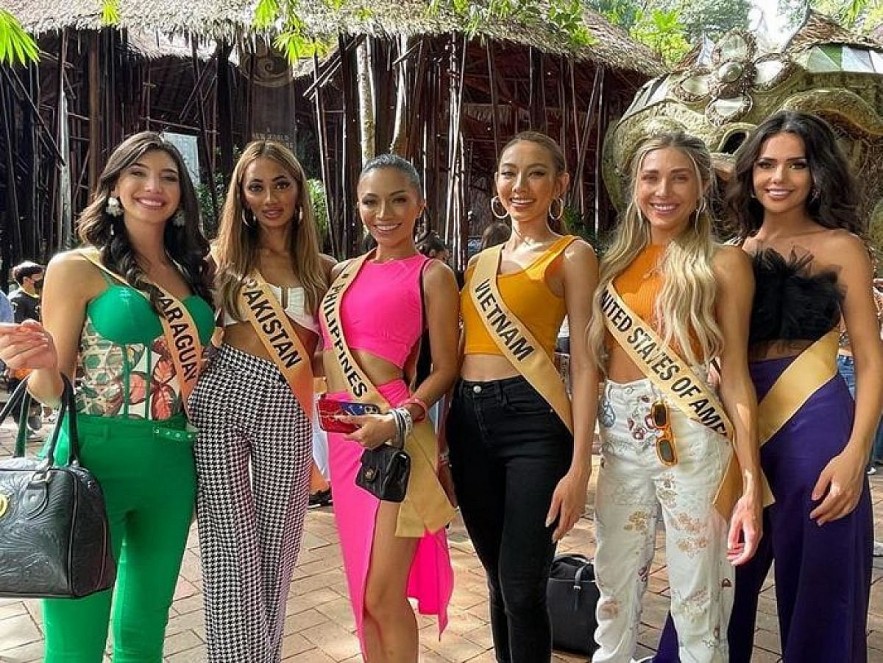 Viet Beauty into Top 20 of Swimsuit Competition at Miss Grand International