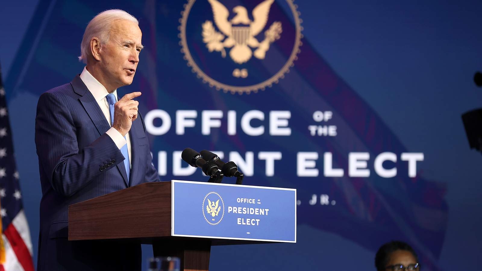 The electoral college formally chose joe biden on monday as the nation’s next president (photo: ksat) 