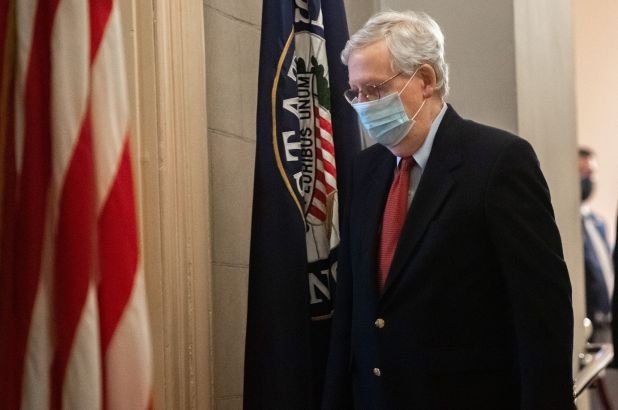 World breaking news today (December 19): Congress passes 2-day extension to mull COVID-19 relief Senate Majority Leader Mitch McConnell (Photo: NY Post)