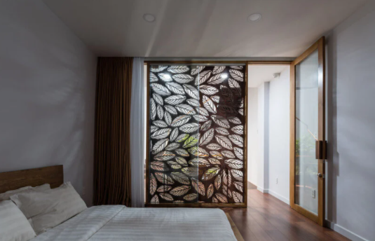 Artfully-designed 'floating nest' house in Vietnam covered in French architectural magazine