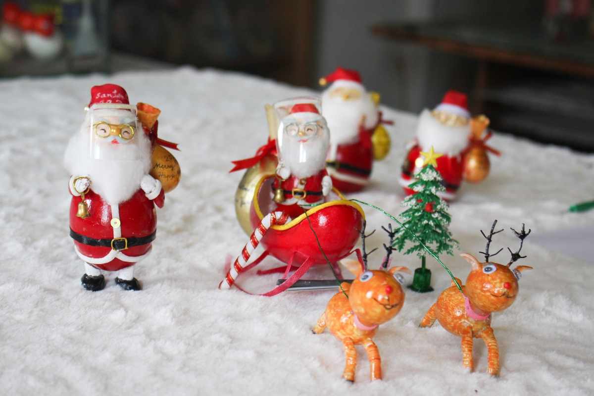 Unique Christmas items made from eggshell in Vietnam
