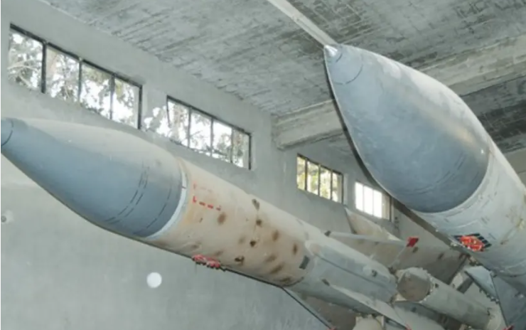 MISSILES ARE seen at a Syrian air defense base (Photo: Reuters)  