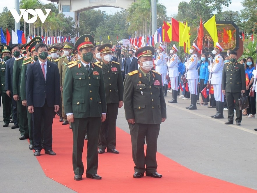 Vietnam, Laos Hold First Border Defence Friendship Exchange - Photos