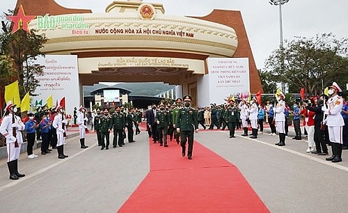 Vietnam, Laos Hold First Border Defence Friendship Exchange - Photos
