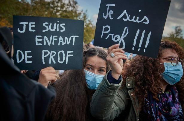 French schoolgirl admits making up story leading to the beheading of teacher