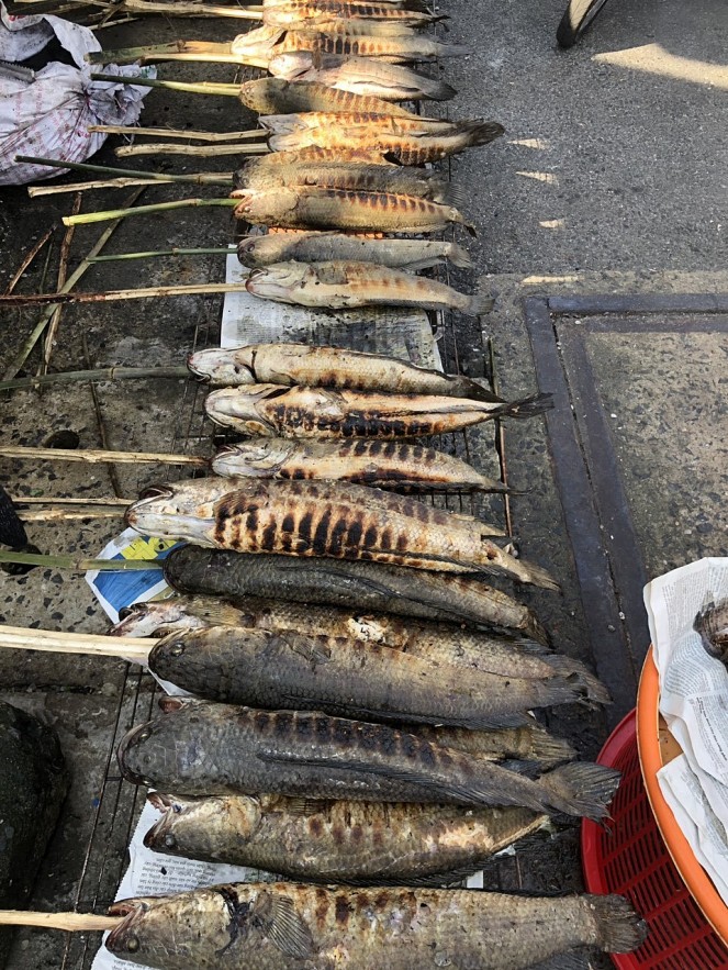 Explaining Vietnamese Culture: Why People Buy Grilled Snakehead in God of Wealth's Day?