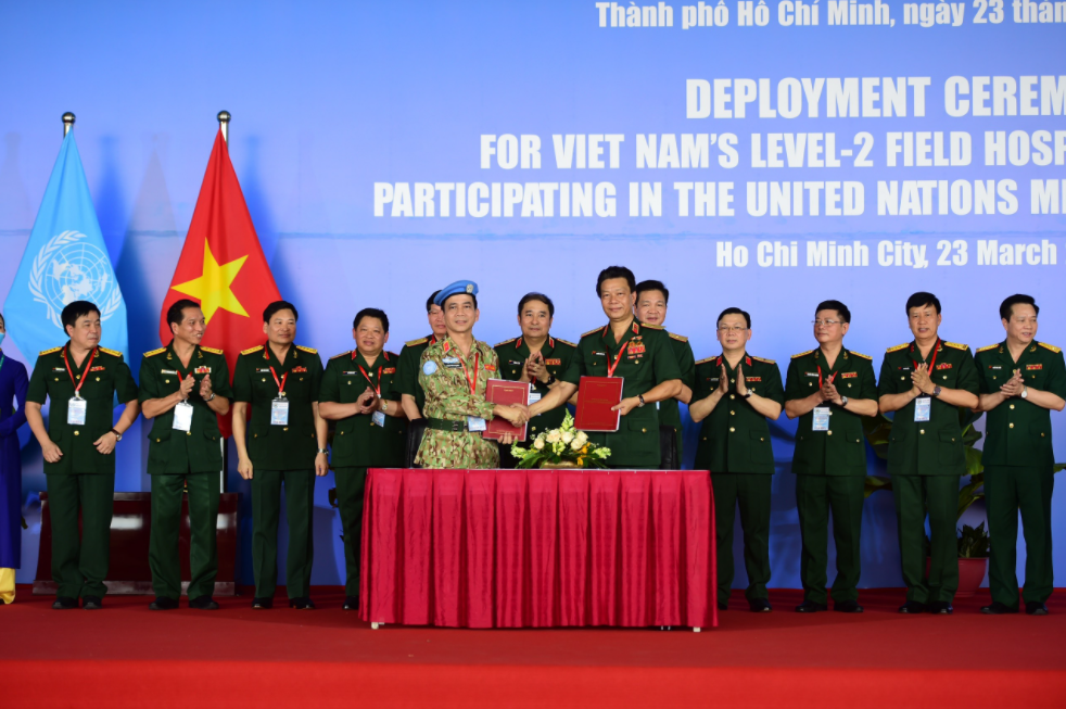 63 Vietnamese peacekeeping officials heading to South Sudan