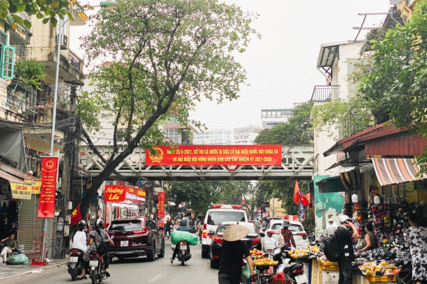 Hanoi's streets decorated for national election
