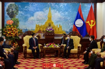 VUFO, Vietnam - Laos Friendship Association Congratulates Laos' Traditional Holiday