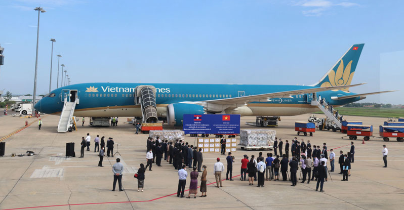 Vietnam - first country to send much needed financial, medical support to help Laos fight COVID