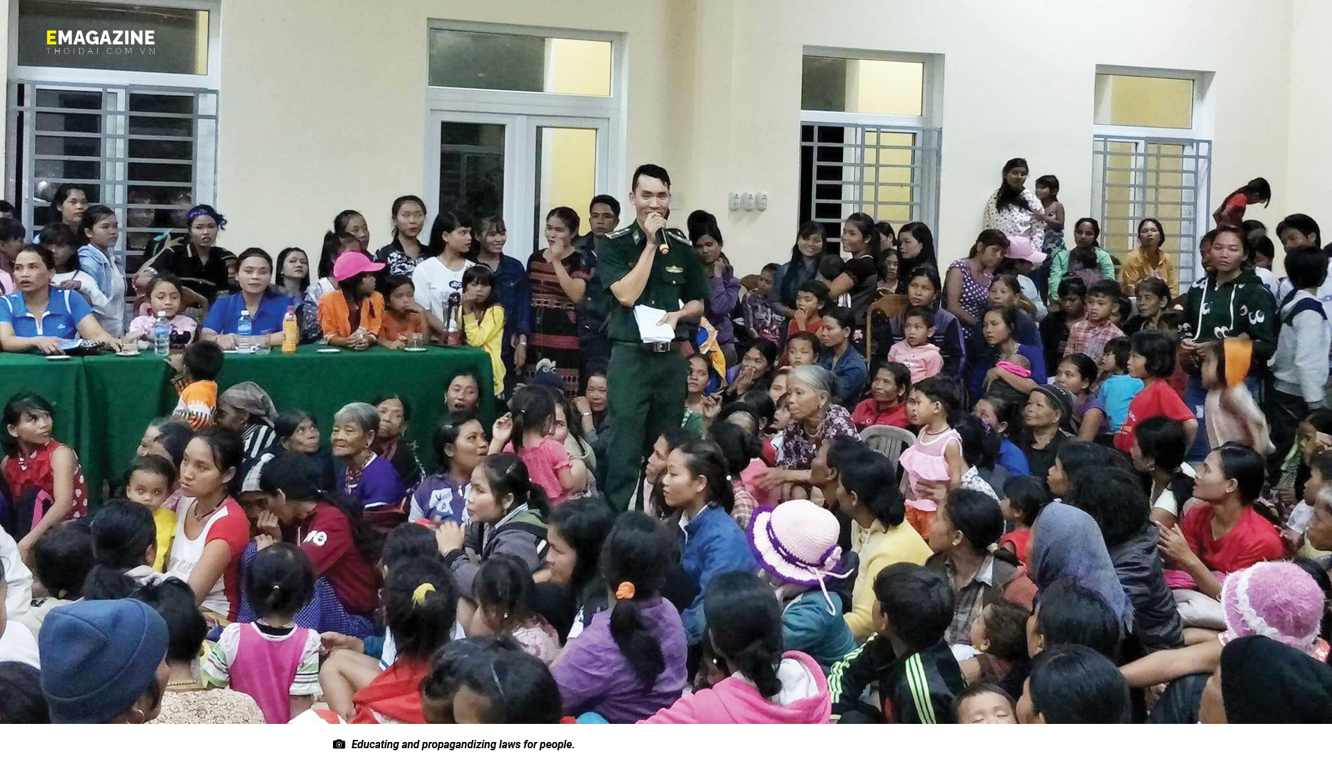 “Father” of the movement "Accompanying children to go to school"