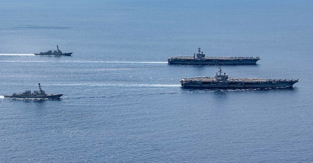 us is unstoppable in bien dong sea south china sea its military warns china