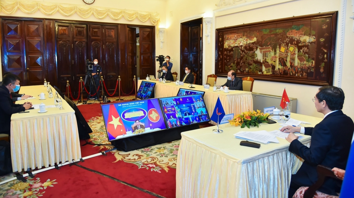 Vietnam Coordinates ASEAN Meetings with Partners at 54th Foreign Ministers’ Meeting