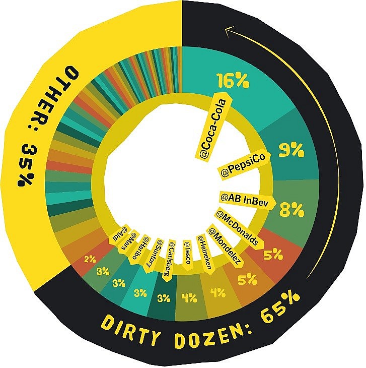 12 Most Polluting Companies in the World: Coca-Cola, PepsiCo, McDonalds, Heineken