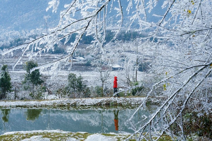 Photos: Vietnam's Remote Northeast Region Becomes a Winter Wonderland