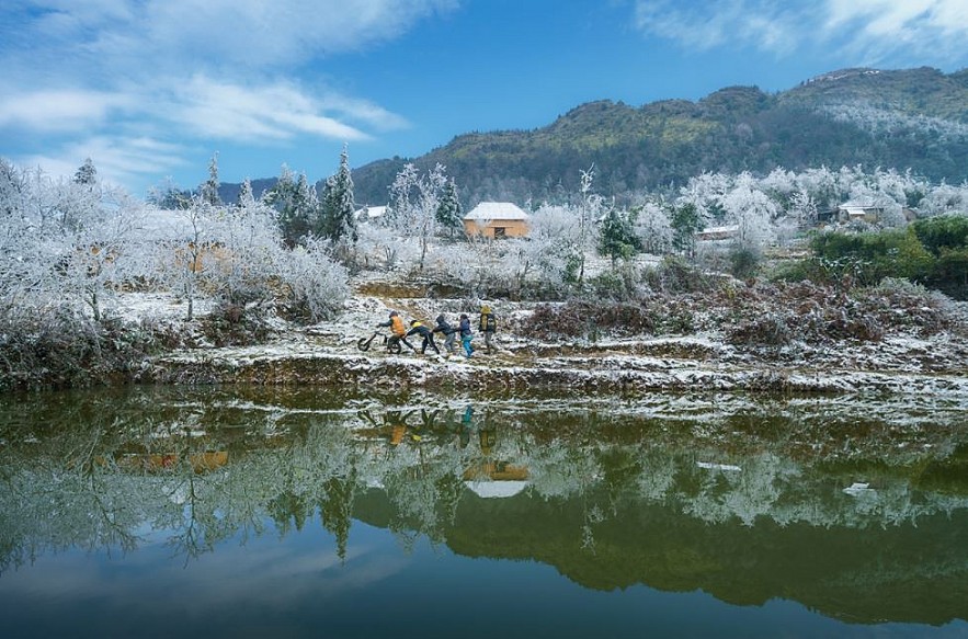 Photos: Vietnam's Remote Northeast Region Becomes a Winter Wonderland