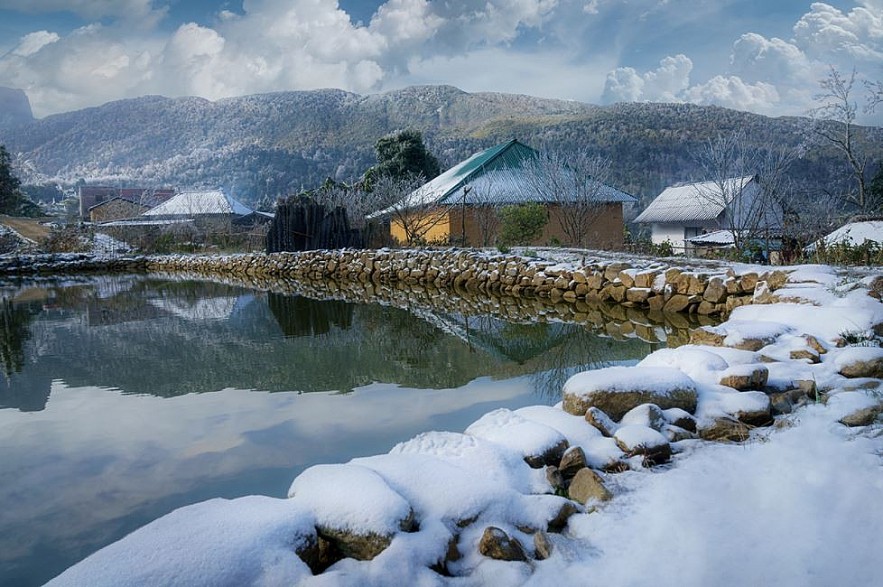 Photos: Vietnam's Remote Northeast Region Becomes a Winter Wonderland