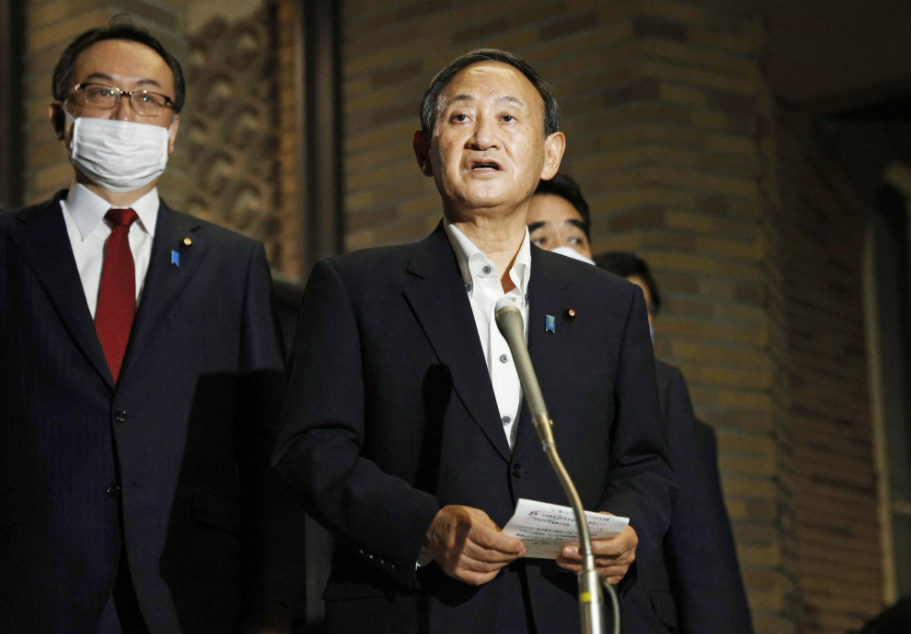 suga and trump first call vow to boost japan us security alliance