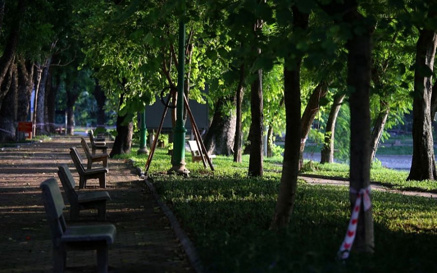 Restful Streets of Hanoi in Autumn