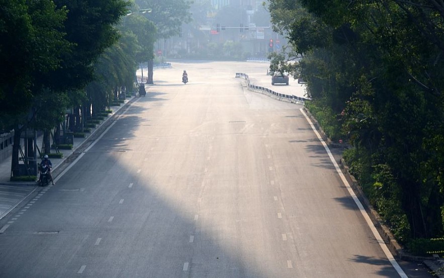 Restful Streets of Hanoi in Autumn