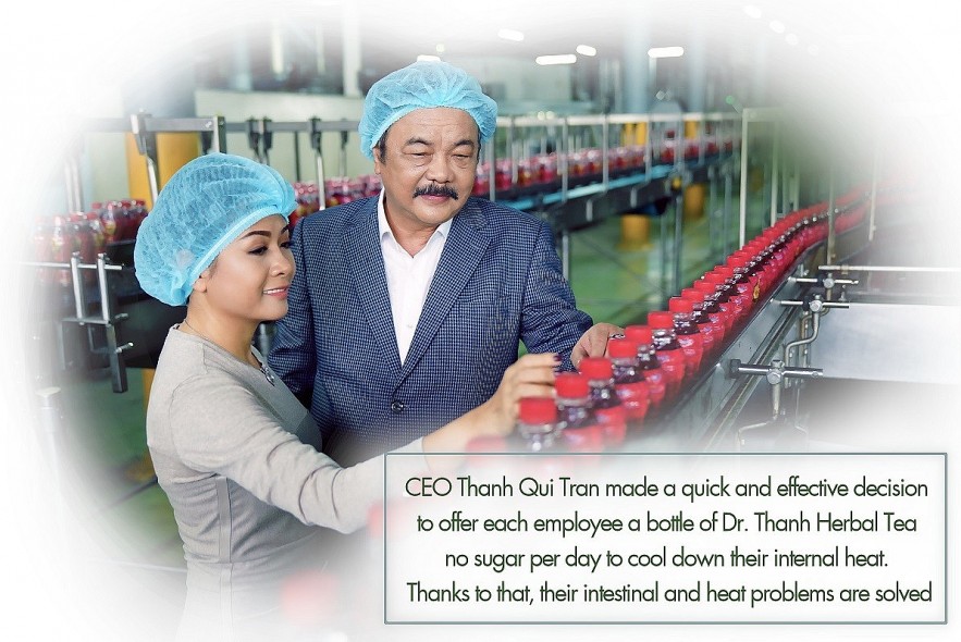 Dr. Thanh Herbal Tea: Tan Hiep Phat’s “Green source” to Ensure Employees' Health Dr. Thanh Herbal Tea: Tan Hiep Phat’s “Green source” to Ensure Employees' Health