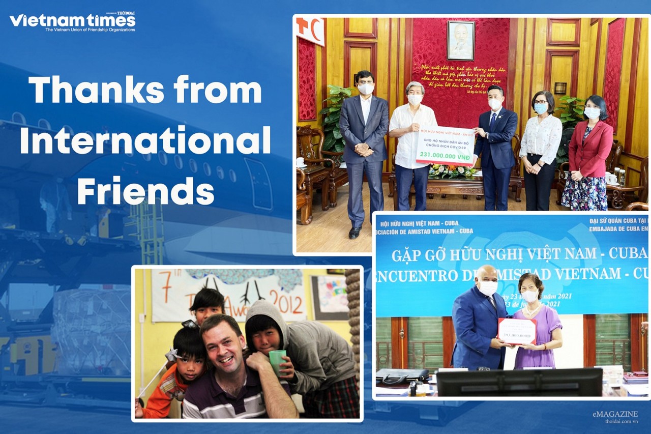 71st Anniversary of Establishment of VUFO: Thanks from International Friends