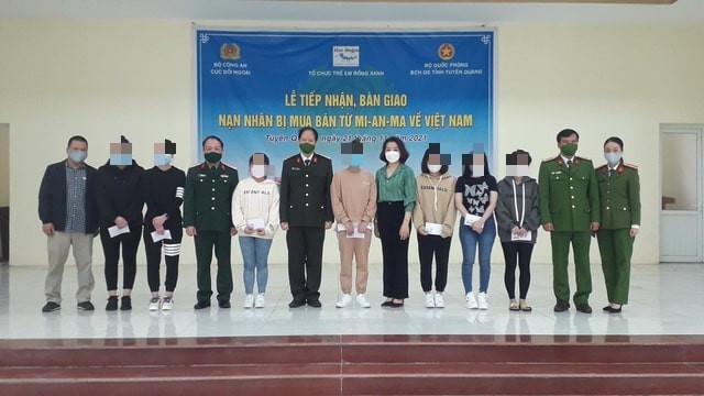 Vietnamese Nationals Trafficked To Myanmar Return Home
