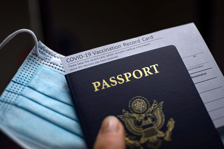 Coronavirus vaccine passports could help provide a feeling of safety while traveling. (GETTY STOCK IMAGES)