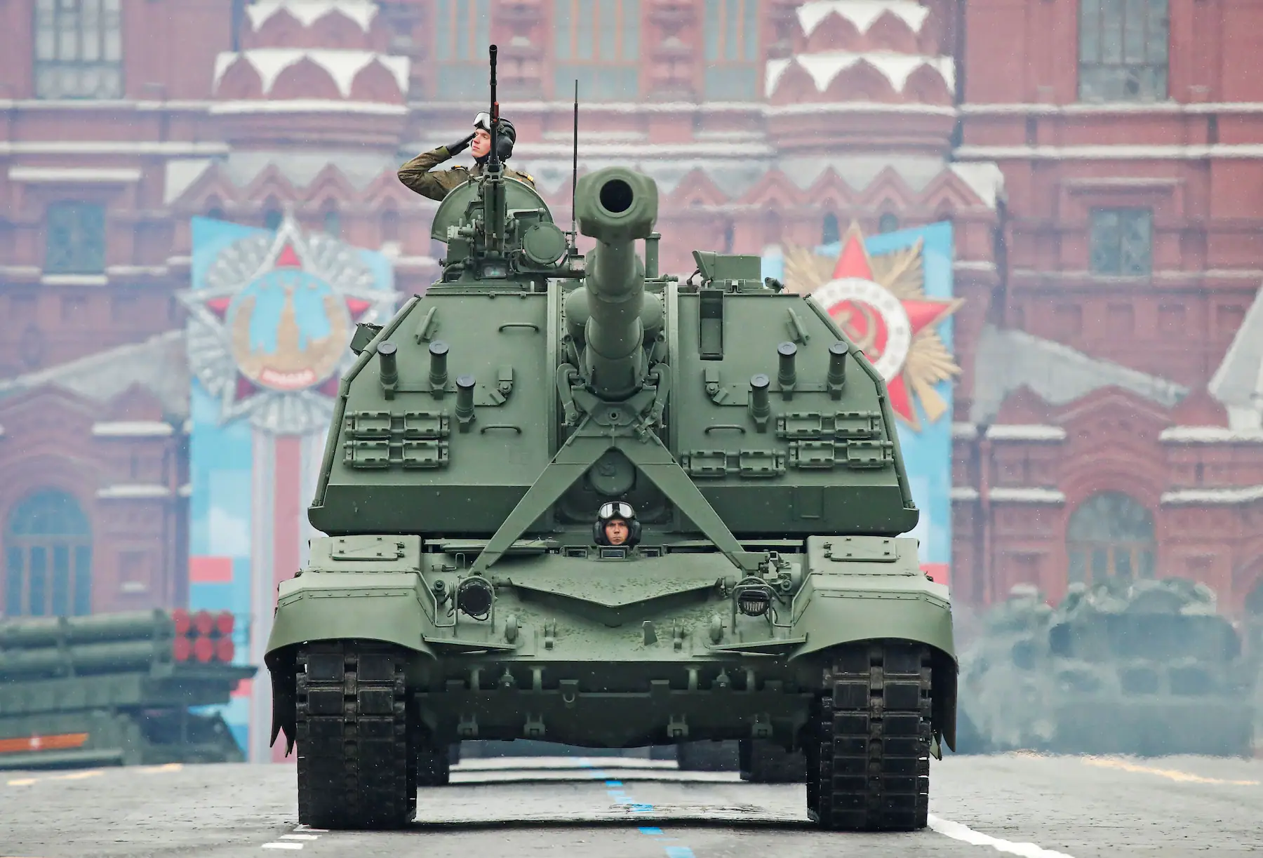 Russia shows off its military might in Victory Day Parade